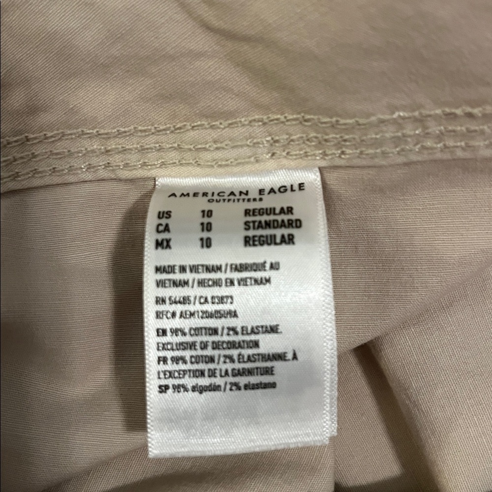 NWT American Eagle Outfitters Baggy Jogger cargo pants, size 10 Regular. - Picture 9 of 10